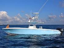 Bahama Blue Boat