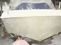 Chris Craft Transom Repair